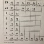 NYE schedule for the Oedo Line